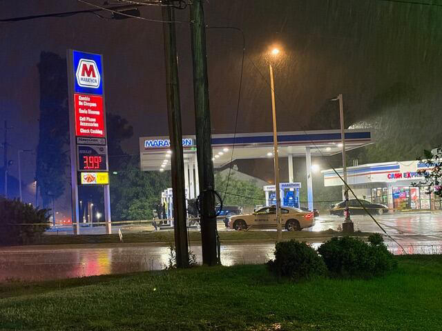 1 injured after late-night shooting at gas station, police say