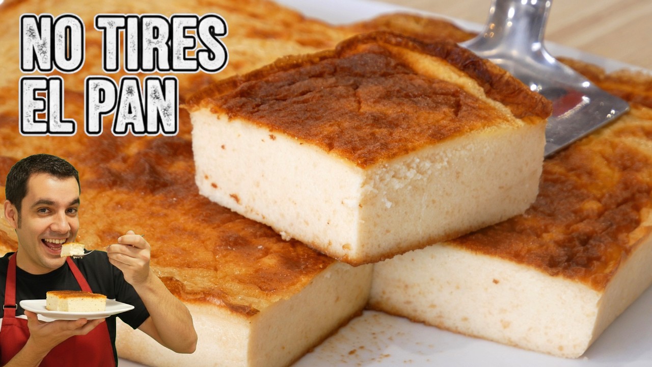 Pudding de pan más jugoso receta de aprovechamiento
