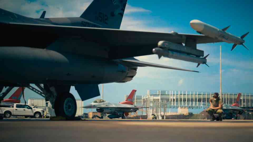 Watch the US Air Force launch a massive combat readiness drill
