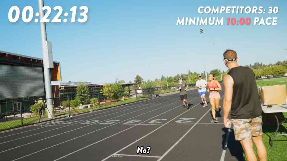He promised $1,000 to the last runner - now no one wants to stop