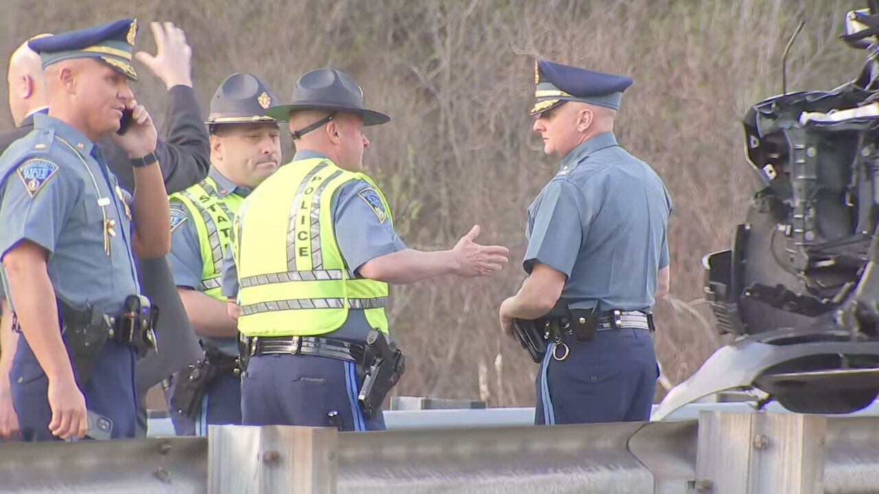 Mass. State Police trooper rushed to hospital, driver dead after wrong ...