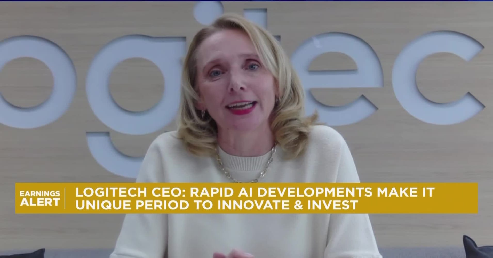 Logitech CEO: AI gives us great opportunities to stay ahead