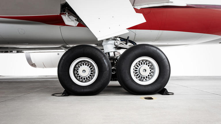 Who makes aircraft tires and how much do they cost?
