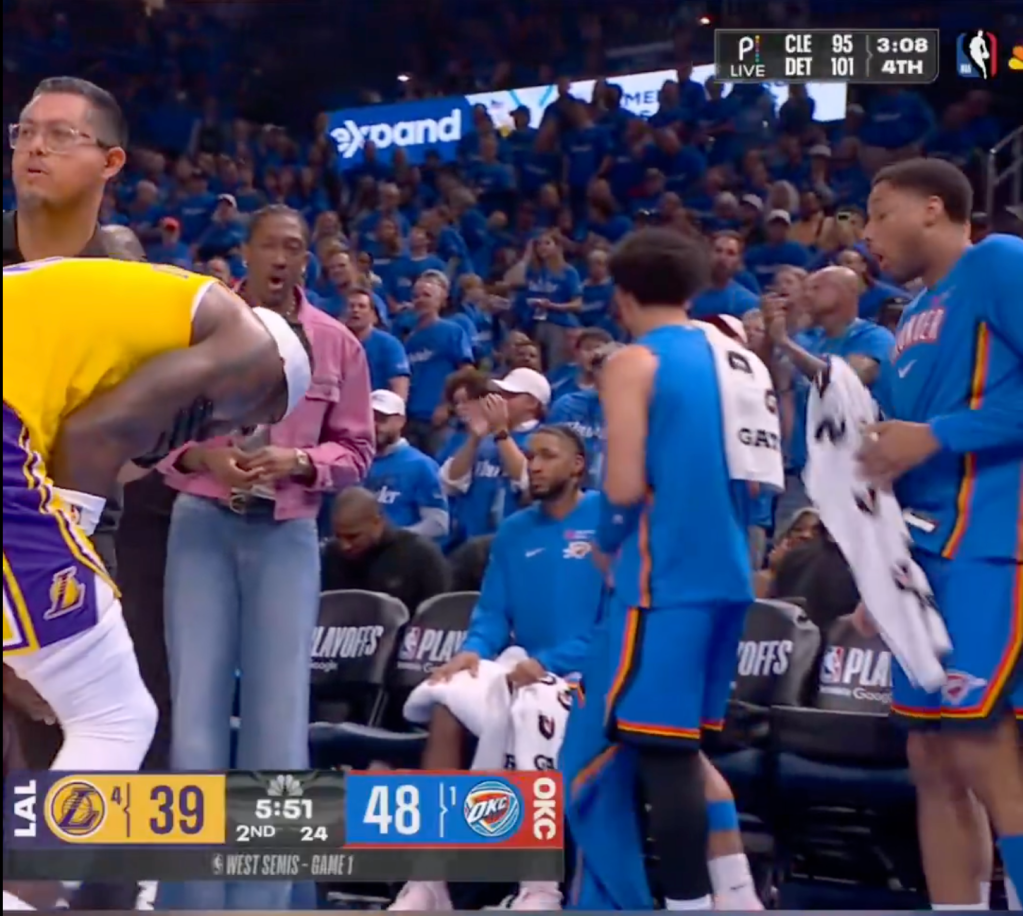 Thunder bench horrified by Jarred Vanderbilt’s gruesome NBA playoff injury