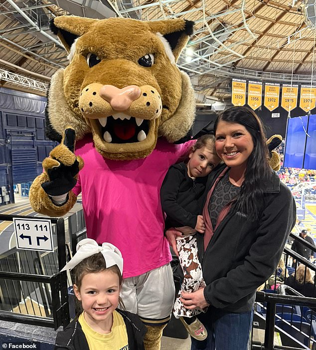 The rodeo coach added that he and Presley have not told their two youngest daughters Oakley and Mesa about the gruesome injury, as he asked for 'prayers of guidance for how to break' the news to them