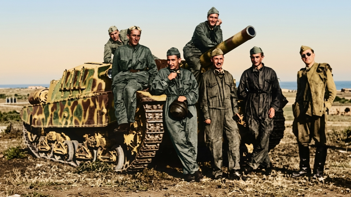 The Germans captured these Italian assault guns - then used them themselves