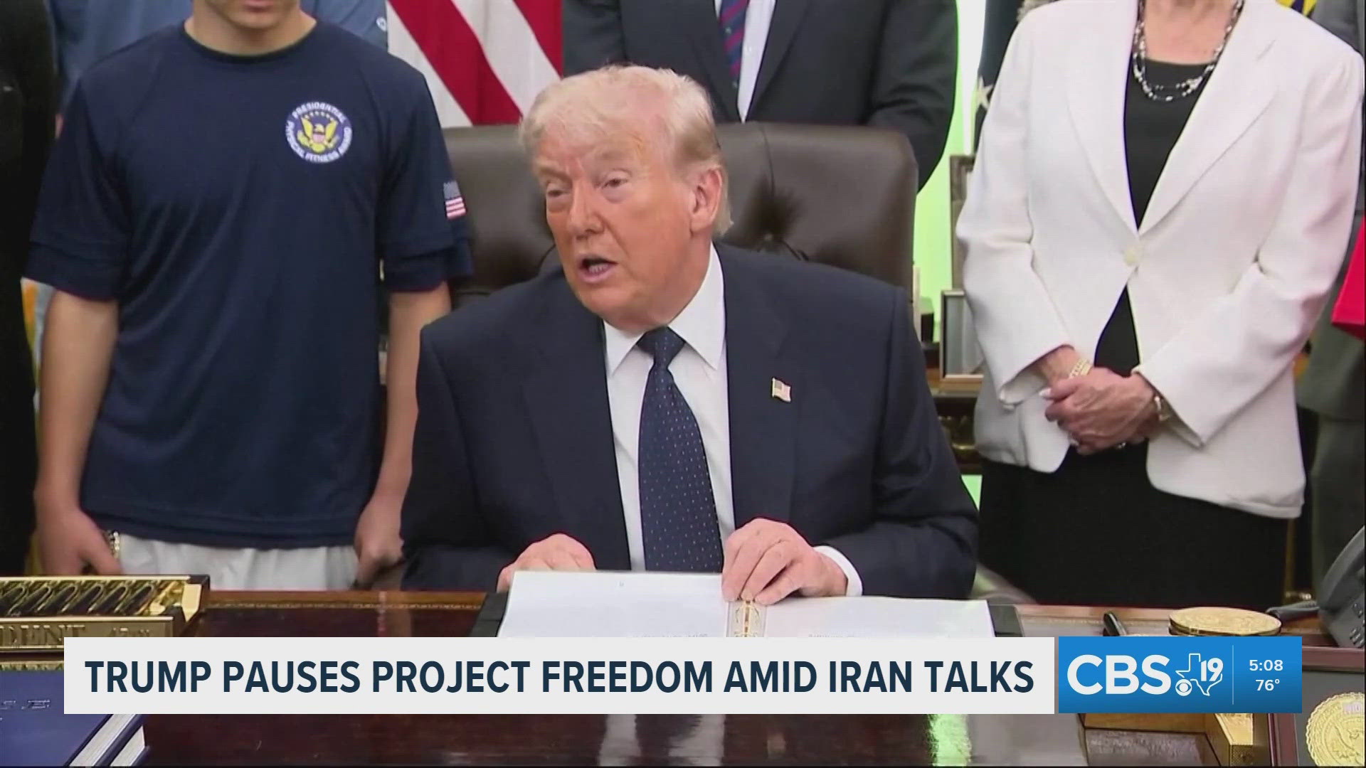 Trump pauses Project Freedom amid reported progress in Iran talks