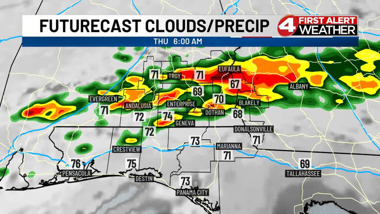 Rain chances increase again; watching for strong storms