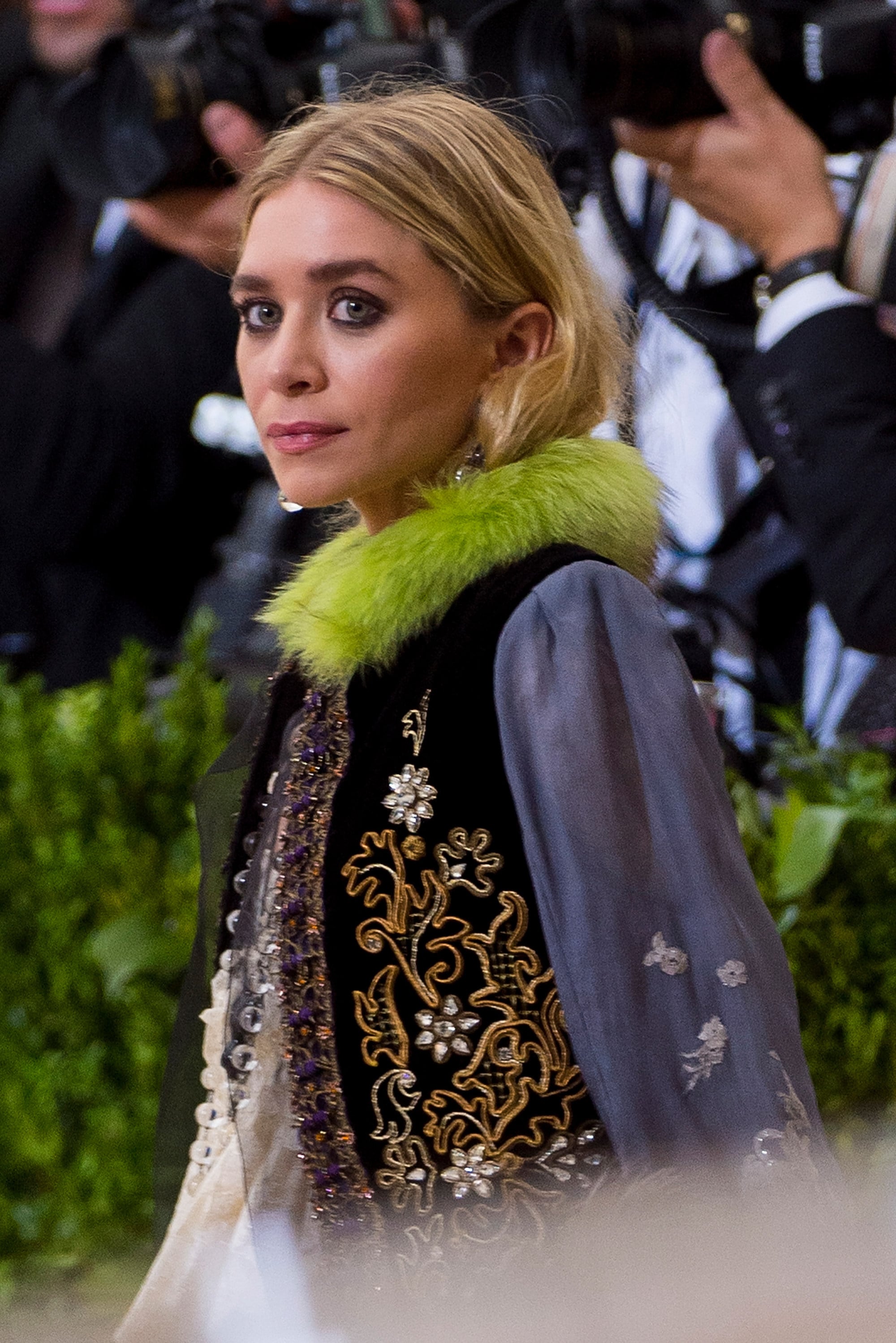 Explainer: What is the Olsen tuck – and how did it become a beauty statement?