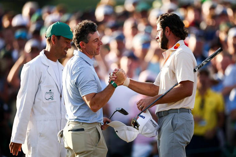 Rory McIlroy's message for Cameron Young at first meeting since the Masters