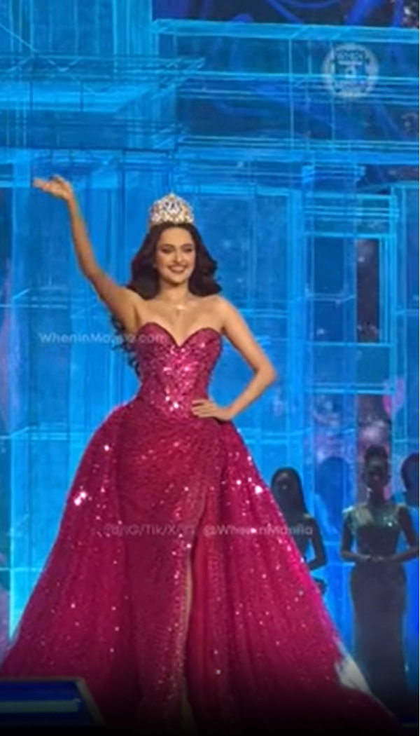 Ahtisa Manalo takes her final walk as Miss Universe Philippines 2025