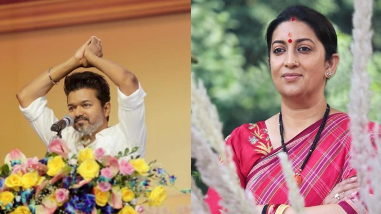 Thalapathy Vijay to Smriti Irani: 7 Indian actors who entered politics