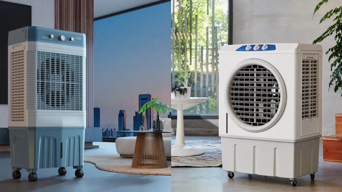 Explore these 5 Bajaj air coolers with large water tank and easy mobility