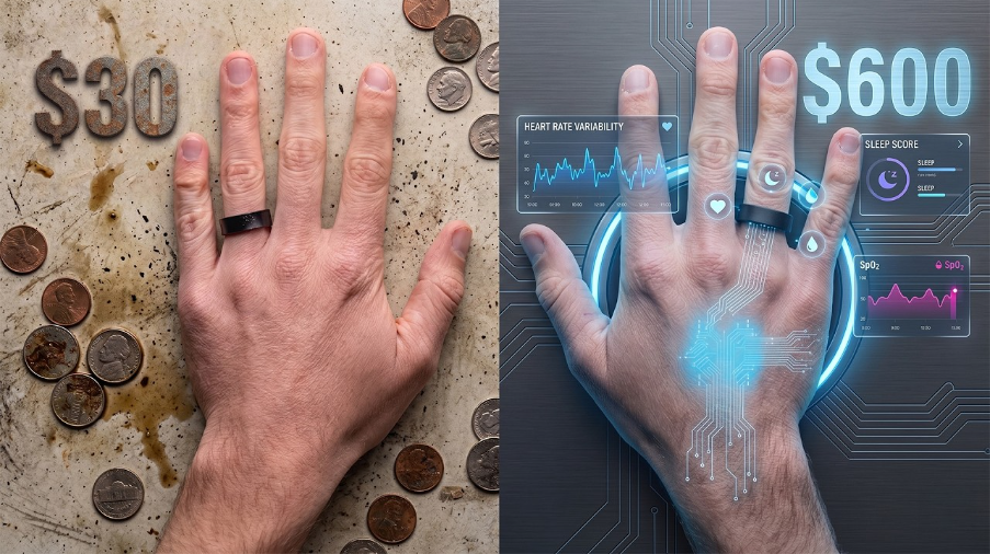 Can a $30 smart ring really compete with a $600 version?