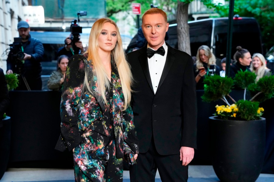 sachin and babi light blue dress Former UConn star Paige Bueckers attends 2026 Met gala