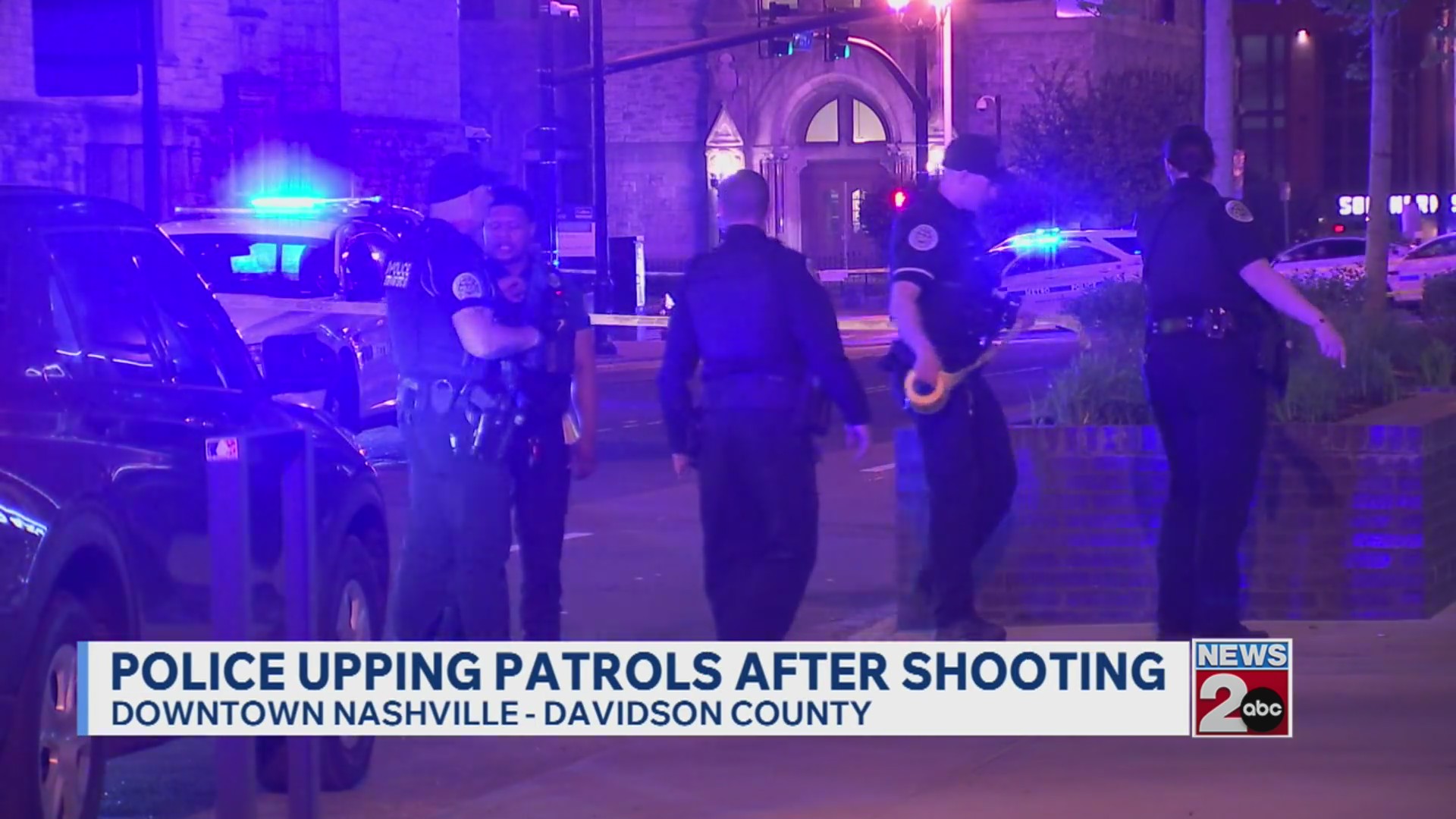 Metro police increasing patrols after downtown Nashville shooting