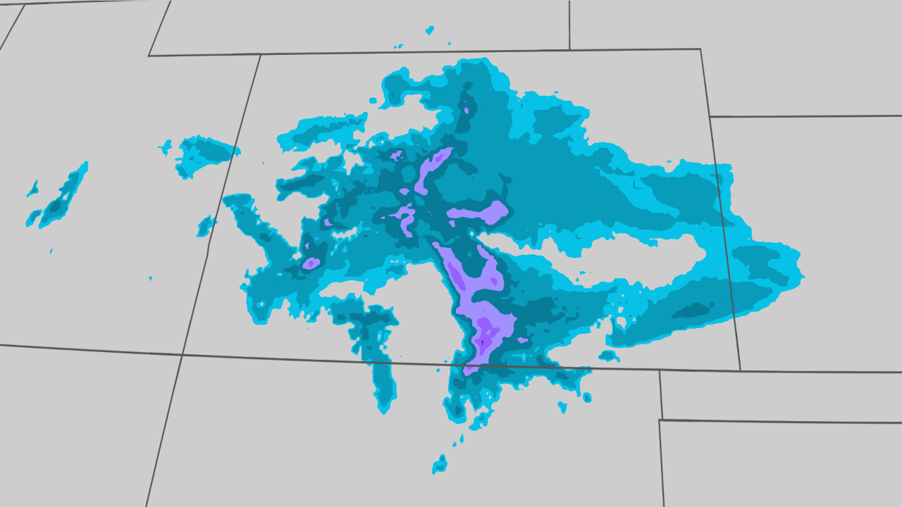Rockies Snowstorm Already Dumped Up To 20 Inches Of Snow In Colorado; Heaviest Of Season In Cheyenne, Wyoming