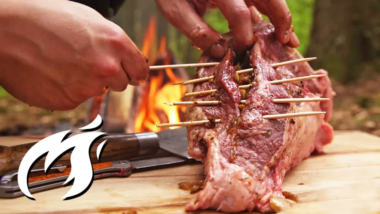 Extreme stuffing: What's inside this piece of meat will surprise you!