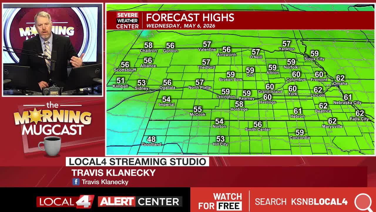 Another cool day today, but warmer days are just around the corner