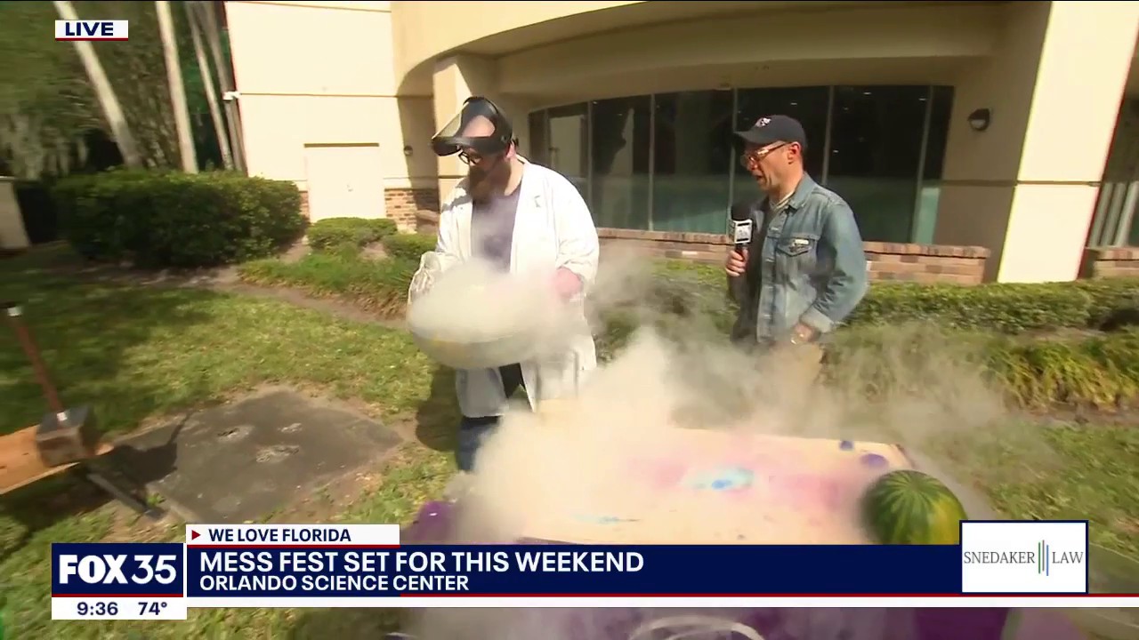 Mess Fest set for Orlando Science Center