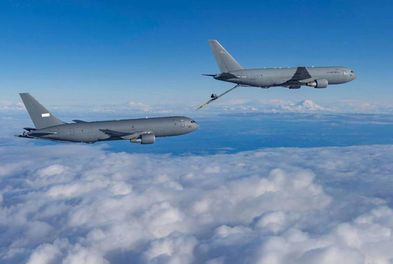 以首架KC-46加油機 在美完成首飛