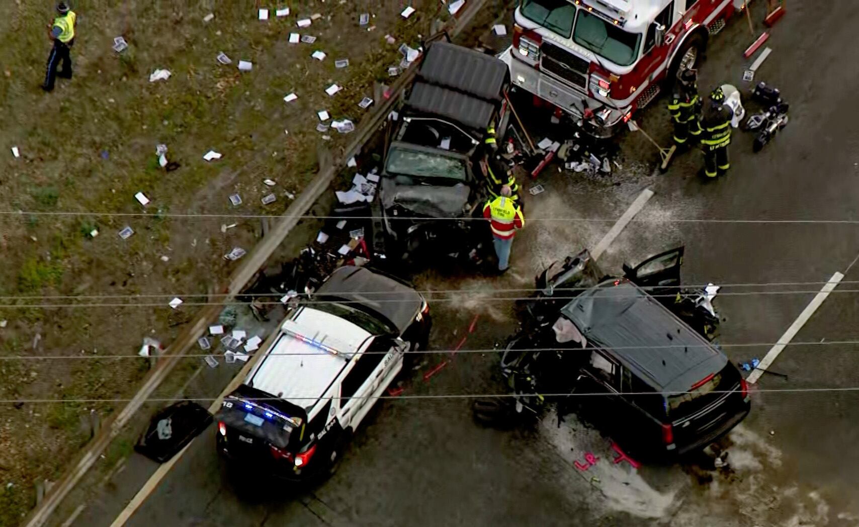 State trooper killed by wrong-way driver in Lynnfield crash, officials say