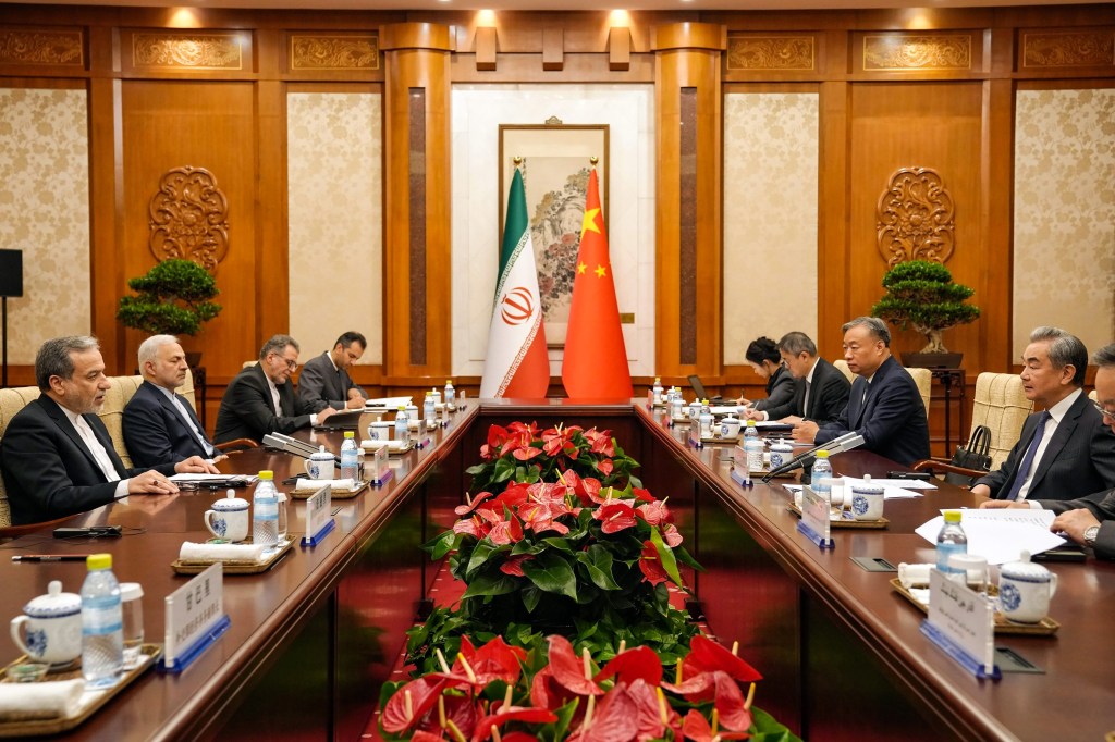 China calls for Strait of Hormuz to reopen in meeting with Iran
