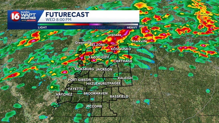 Severe storms could fire in central Mississippi from afternoon into ...