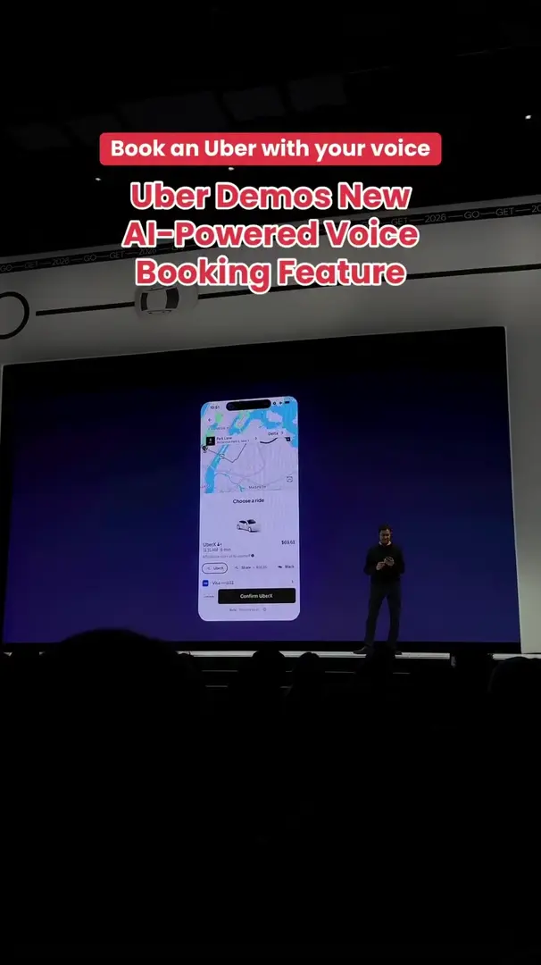 Book an Uber with your voice: Uber demos new AI-powered voice booking ...