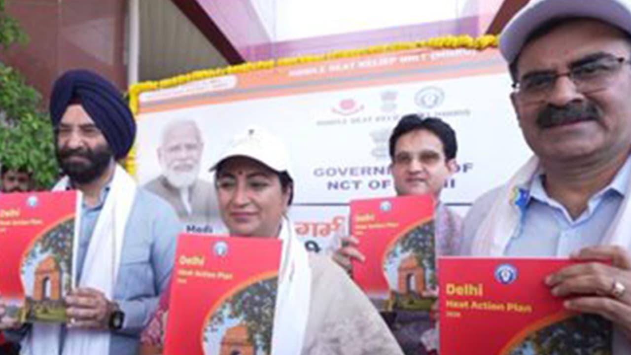 Delhi CM Rekha Gupta launches mobile heat relief, unveils action plan