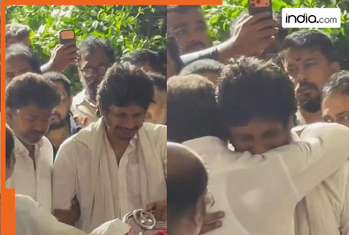 TVK supremo Thalapathy Vijay gets emotional while paying last respects ...
