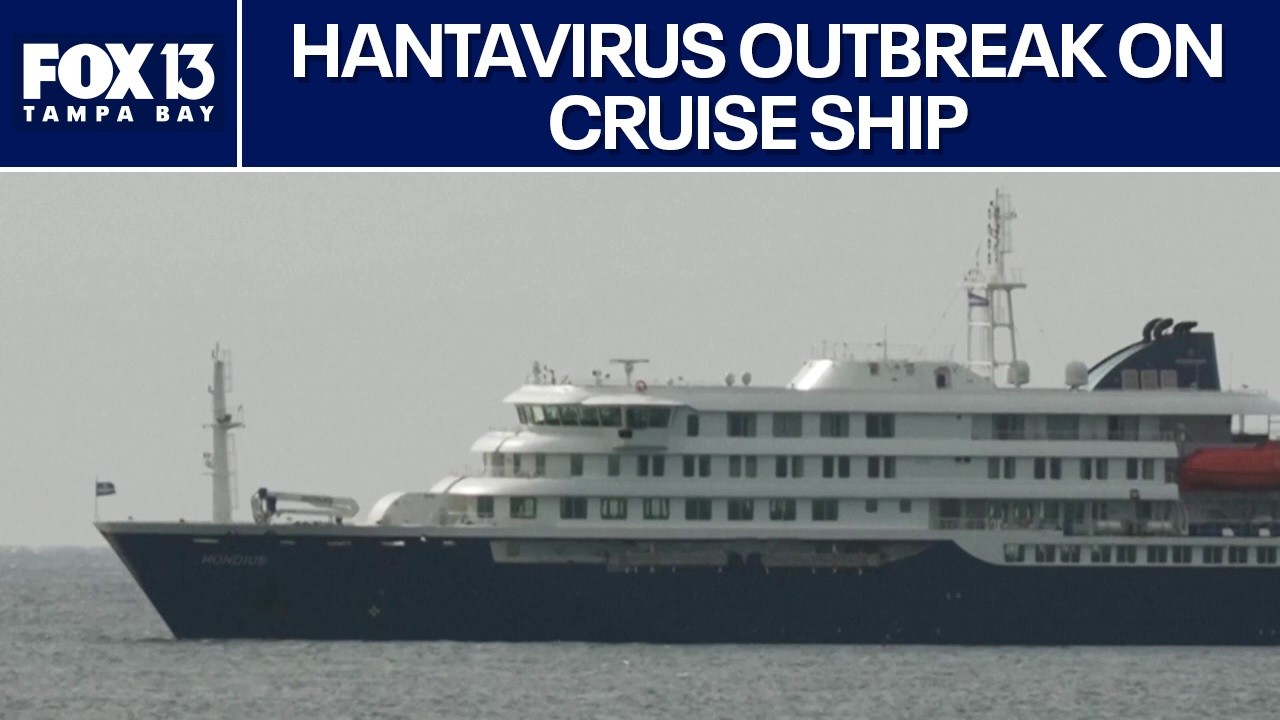 Cruise ship still stuck amid hantavirus outbreak