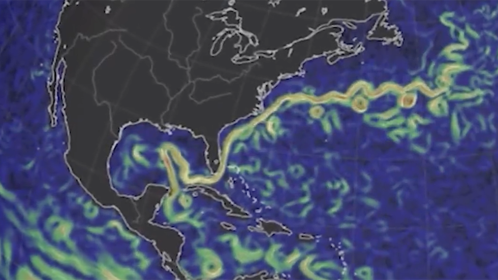 Hurricanes trap heat deeper in the ocean than scientists thought