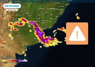 Alerta naranja por tormentas localmente severas con granizo en el AMBA ...