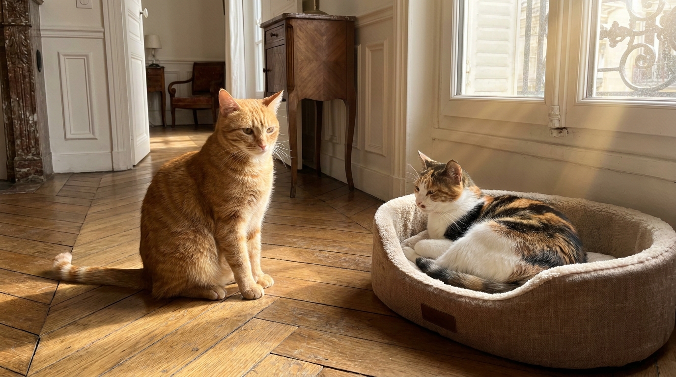 Cet ancien chat errant prouve qu'il n'a rien oublié et ramène une ...