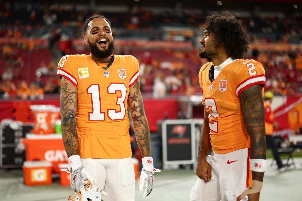 Exclusive: Bucs' Emeka Egbuka on Baker Mayfield, Mike Evans, and self-talk
