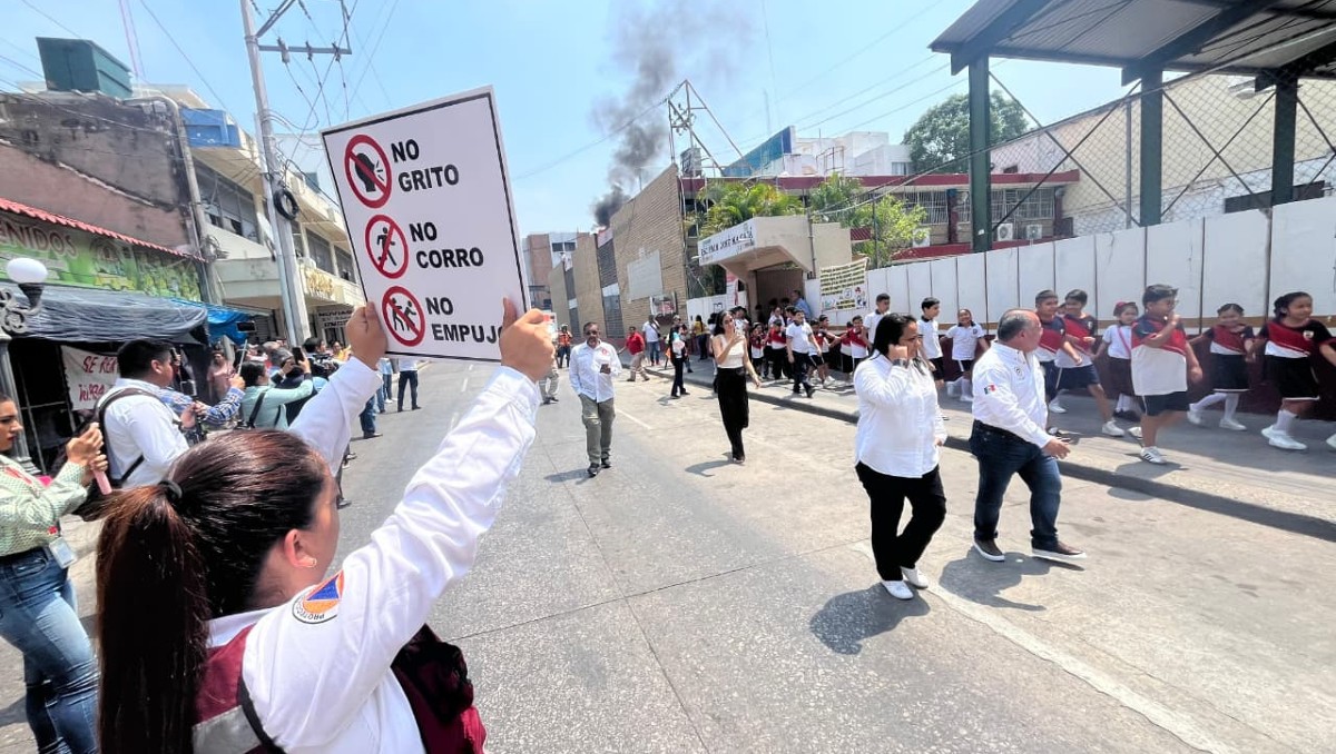 Así fue el primer simulacro nacional 2026 en Tamaulipas | Últimas noticias