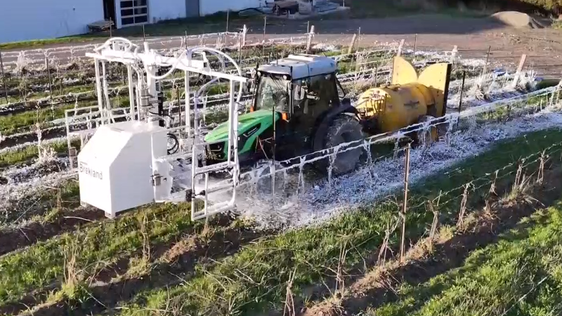 New defense against spring frost