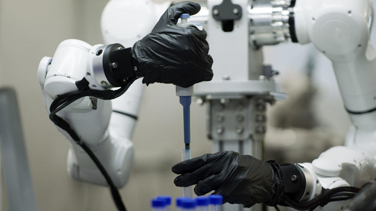 A robot hand wiping egg off its fingers is the most bizarrely human ...