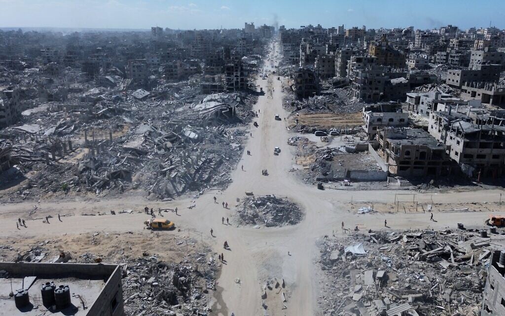 Gaza rebuild priced at $71 billion, with most homes and nearly all ...