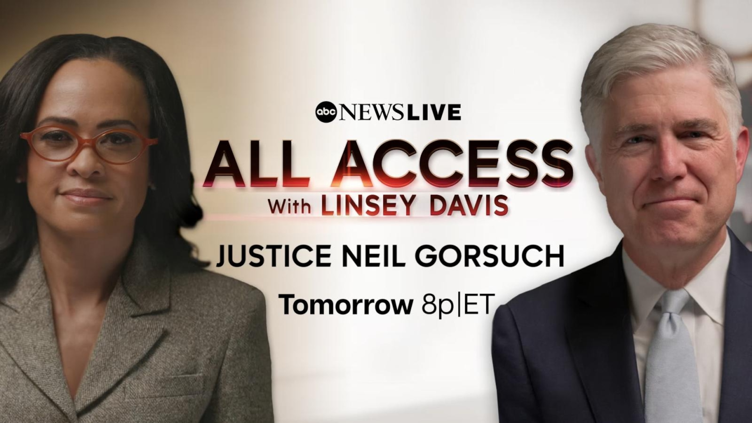 Linsey Davis sits down with Supreme Court Justice Neil Gorsuch - tease