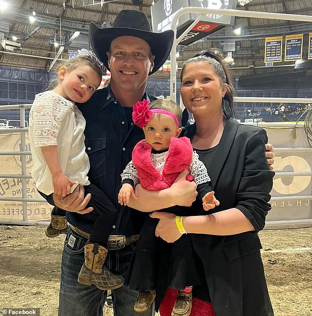 The mother-of-five lost her hand and broke her jaw in the 'gruesome' incident, her husband said and she remains hospitalized following multiple surgeries 