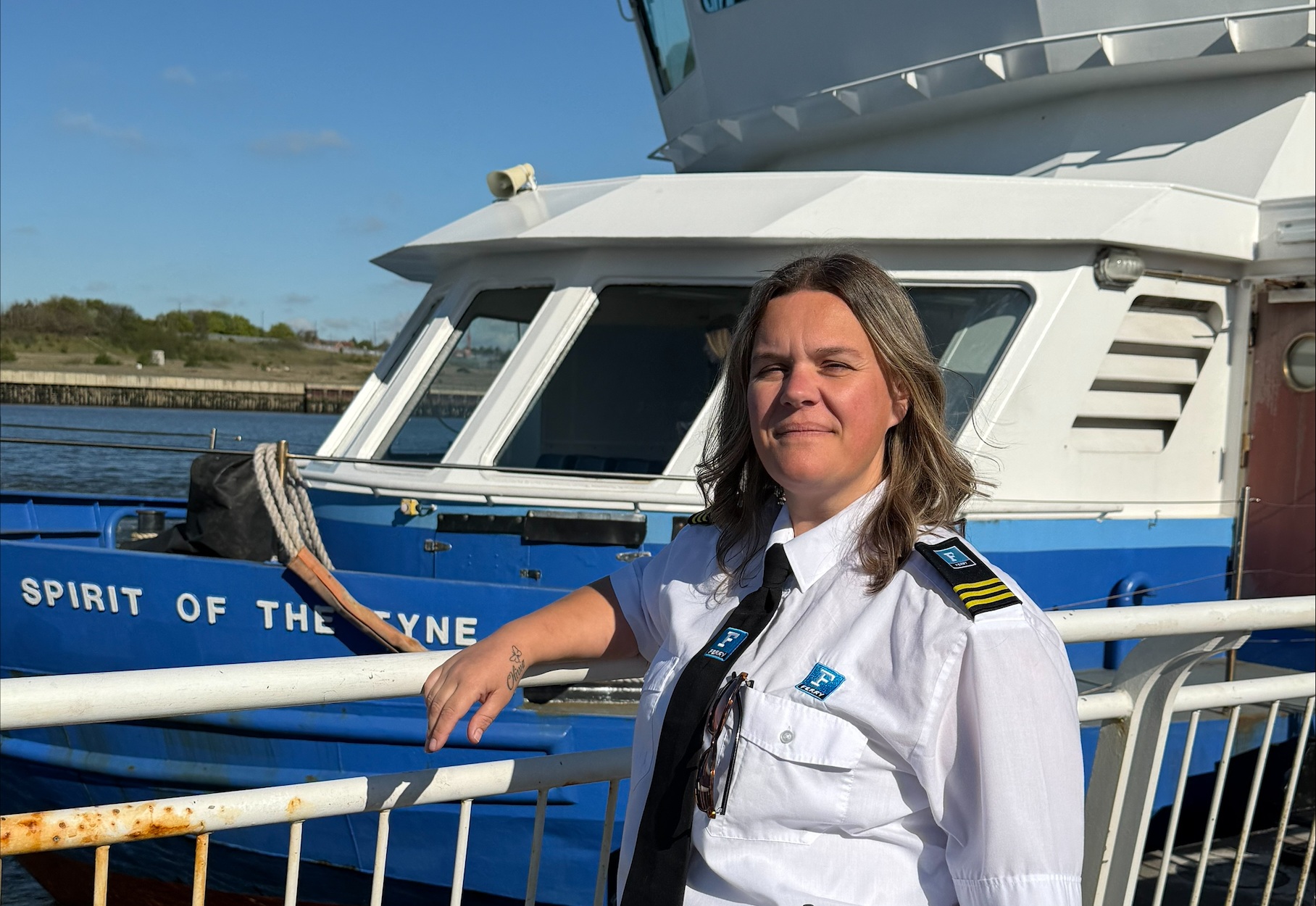 'Nerve-wracking' - New Shields Ferry skipper says she wants to inspire ...