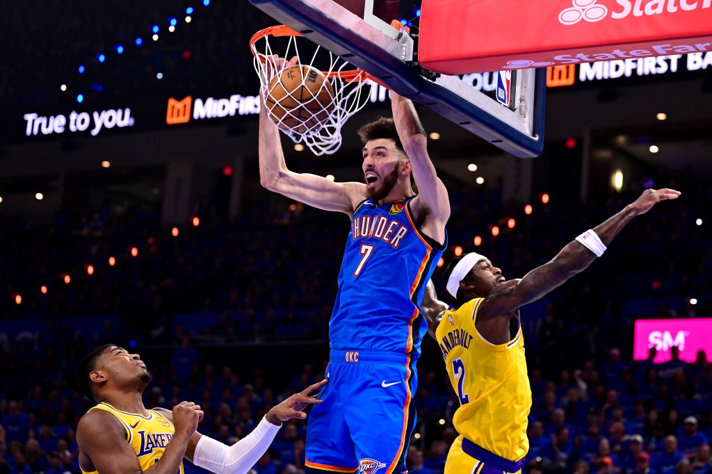 Thunder bench horrified by Jarred Vanderbilt’s gruesome NBA playoff injury