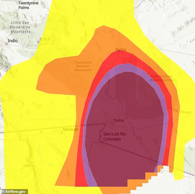 Thousands in multiple states told to 'shut windows now' as heart attack ...