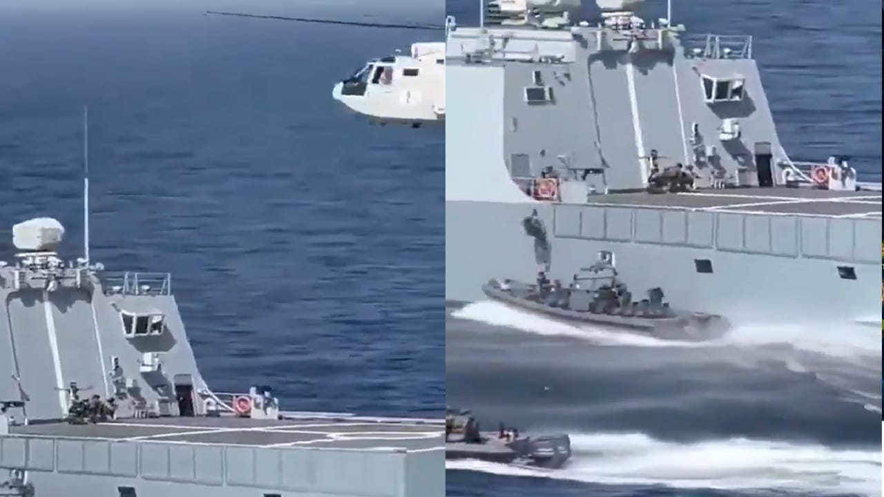 Pakistan Navy rescues stranded Indian vessel in Arabian Sea after ...