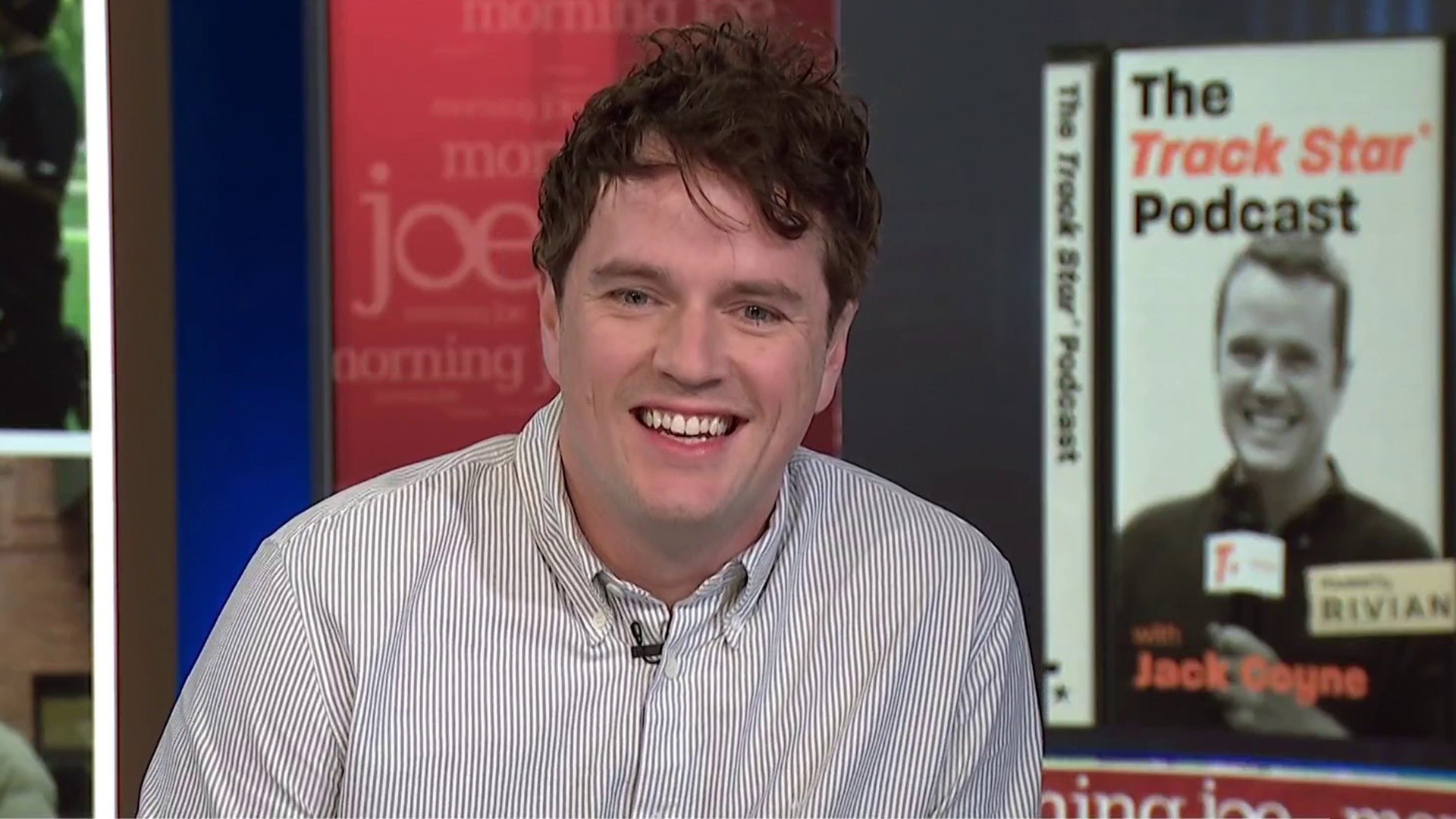 'Track Star*' host joins Morning Joe