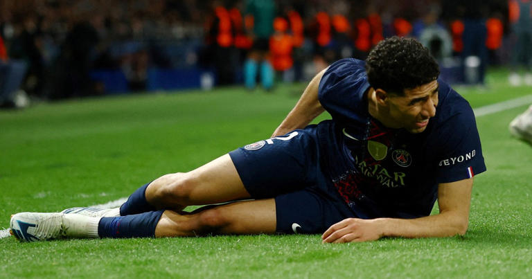 Por qué no juega Achraf Hakimi en PSG vs. Bayern Munich por la vuelta ...