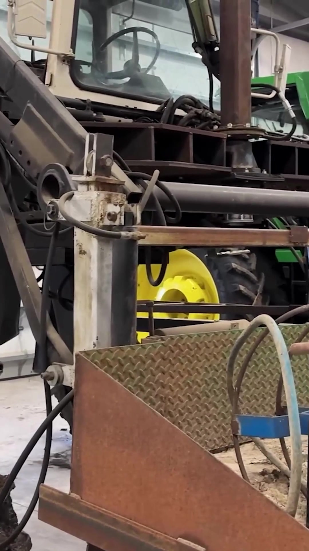 First safety upgrade on the farm