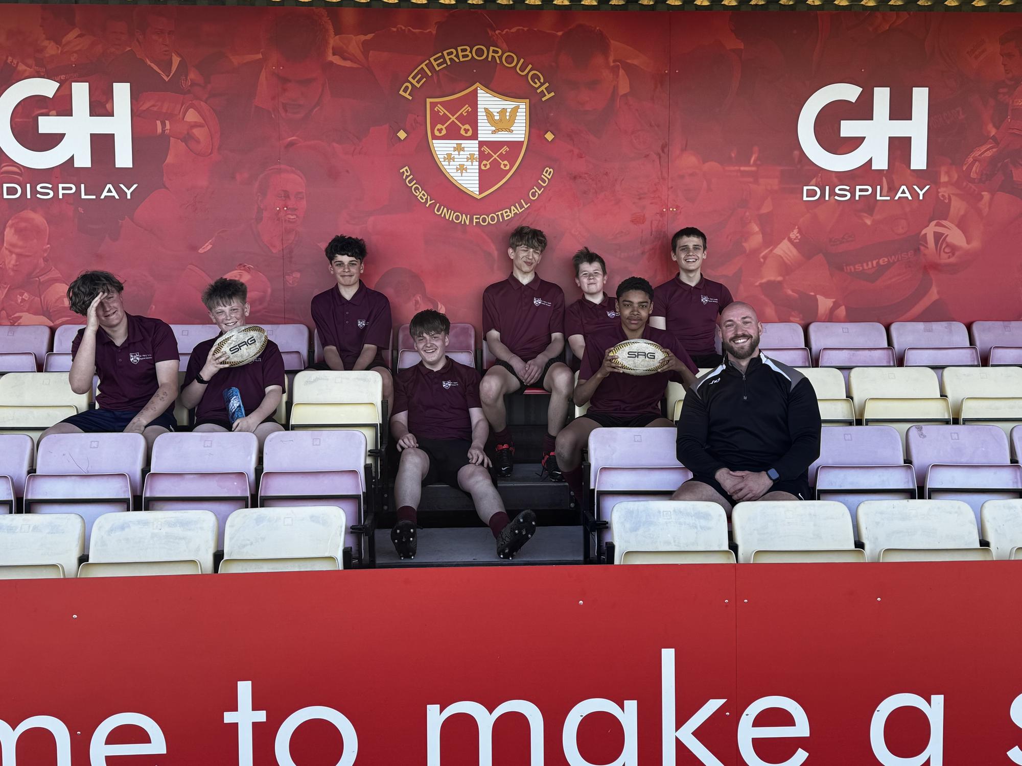 Peterborough Rugby Club are on a drive to get schoolchildren to take up ...